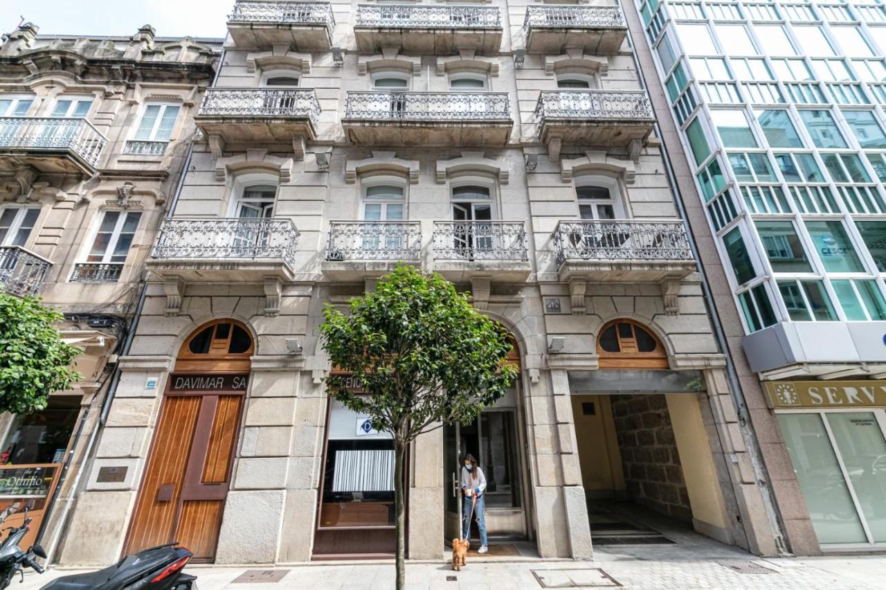 Suite Lujo Centro-Nautico-Cies+Parking Vigo Exterior photo